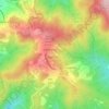 Botro di Frassinetta topographic map, elevation, terrain