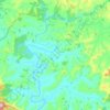 Mokau River topographic map, elevation, terrain