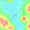 Salar de Ascotán topographic map, elevation, terrain