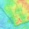 Flagstaff Gardens topographic map, elevation, terrain