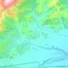 Rubicon River topographic map, elevation, terrain