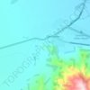 Omarama Stream topographic map, elevation, terrain