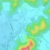 Mangan-vaca River topographic map, elevation, terrain