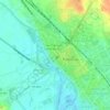 Plaza Cervantes topographic map, elevation, terrain