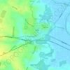 Acle topographic map, elevation, terrain