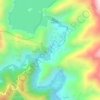 Agno River topographic map, elevation, terrain