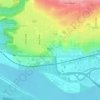 cave topographic map, elevation, terrain