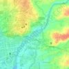 Calumpang River topographic map, elevation, terrain