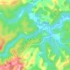 Taheke River topographic map, elevation, terrain
