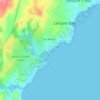 Ivy Beach topographic map, elevation, terrain