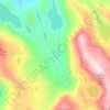 Opal Lake topographic map, elevation, terrain
