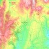 Fiume Irminio topographic map, elevation, terrain