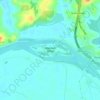 Manutahi Island topographic map, elevation, terrain
