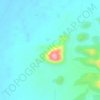 فَرْدة topographic map, elevation, terrain