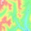 Petticoat Lane topographic map, elevation, terrain
