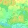 Денисиха topographic map, elevation, terrain