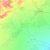 Selwyn River topographic map, elevation, terrain