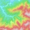 Waipu topographic map, elevation, relief