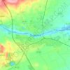 Drogheda topographic map, elevation, relief