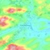 Dunmanway topographic map, elevation, relief