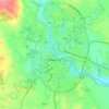 Kilkenny topographic map, elevation, relief