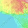 North Bay topographic map, elevation, relief