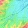 Styx Creek topographic map, elevation, relief