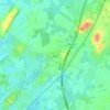 Barefield topographic map, elevation, relief